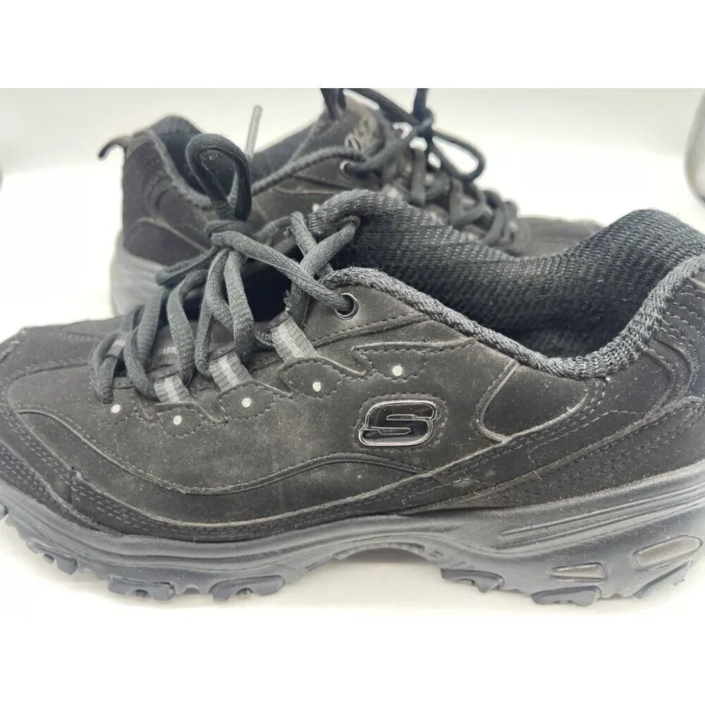 Skechers D’ Lites Play on Women Leather Sneakers Size 8.5